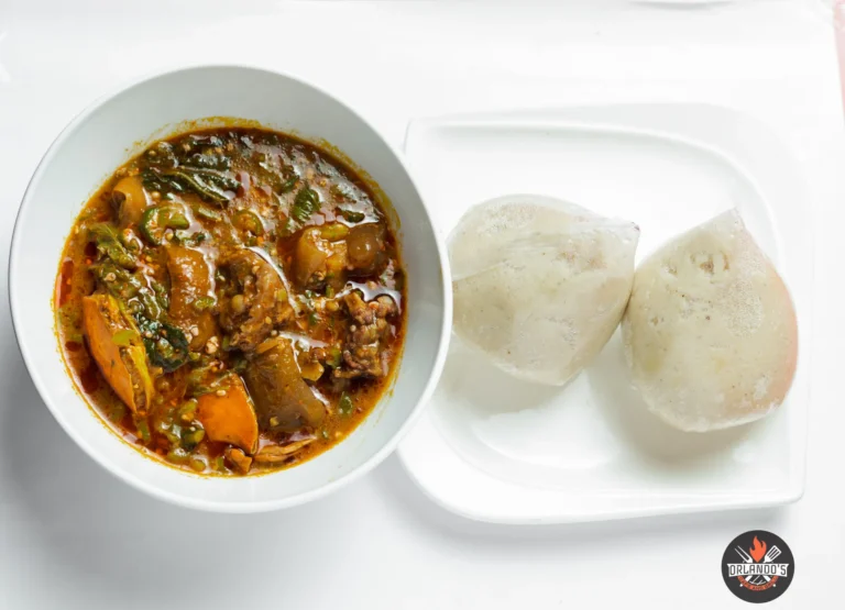 Banku with Okro Stew Recipe