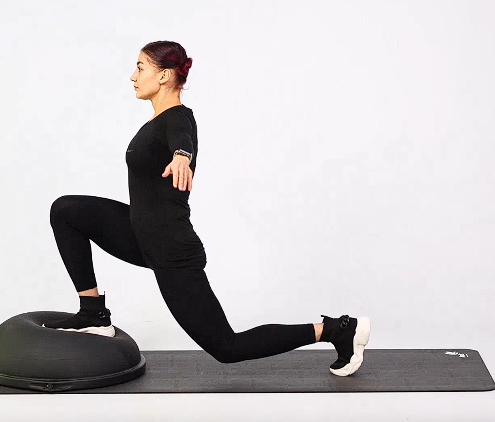 How to do a balance Lunge with Power exercise