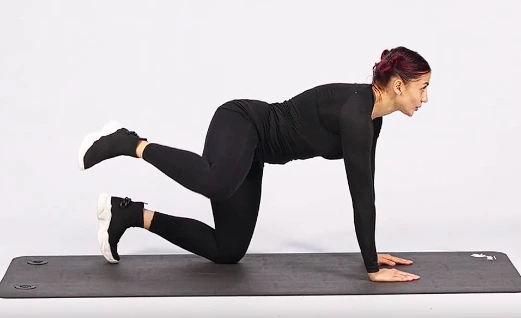 How to do a dog pose exercise