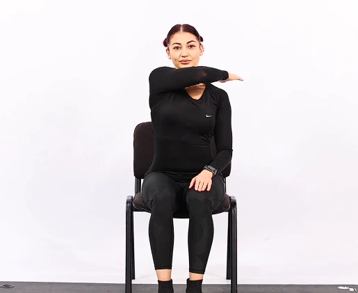 how to do the V Deltoid Stretch exercise