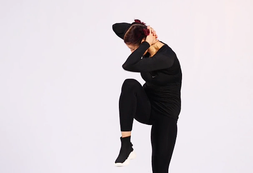 How to do a Elbow Knee Crunch Exercise